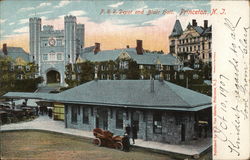 P.R.R. Depot and Blair Hall Princeton, NJ Postcard Postcard Postcard