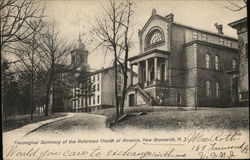 Theological Seminary of the Reformed Church of America New Brunswick, NJ Postcard Postcard Postcard