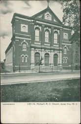 St. Michael's R.C. Church Jersey City, NJ Postcard Postcard Postcard