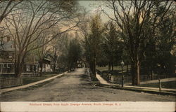 Scotland Street, from South Orange Avenue New Jersey Postcard Postcard Postcard