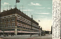 Hahne's Department Store, Broad Street Postcard