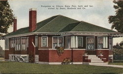 Bungalow at Illinois State Fair Springfield, IL Postcard Postcard Postcard