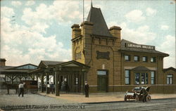 Lehigh Valley R.R. Passenger Station Rochester, NY Postcard Postcard Postcard