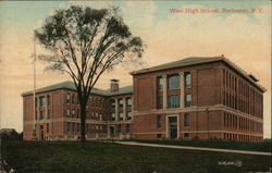 West High School Postcard