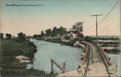 Manitou Beach Line Postcard