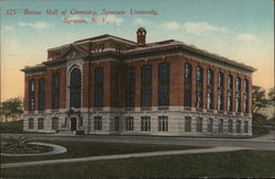 Bowne Hall of Chemistry, Syracuse University New York Postcard Postcard Postcard