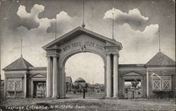 Carriage Entrance, N.Y. State Fair Postcard