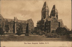 The State Hospital Postcard