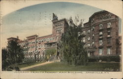 Jackson Health Resort - Main Building Postcard