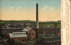 Upper Leather Tannery Endicott, Johnson & Co. New York Postcard Postcard Postcard