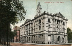 City Hall Elmira, NY Postcard Postcard Postcard