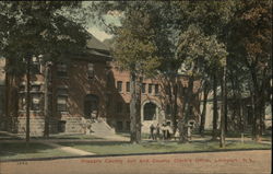 Niagara County Jail and County Clerk's Office Lockport, NY Postcard Postcard Postcard