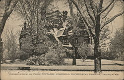 Residence of Professor R.S. Tarr Postcard