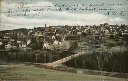 East from South Hill Ithaca, NY Postcard Postcard Postcard