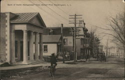 Bank of North Hempstead, Main Street, Long Island Port Washington, NY Postcard Postcard Postcard