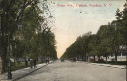 Ocean Ave., Flatbush Postcard