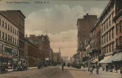 Lower Genesee Street Utica, NY Postcard Postcard Postcard