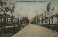 Upper Sunset Avenue, Fron Shaw Street Postcard