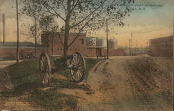 Site of Old Fort Schulyer Utica, NY Postcard Postcard Postcard