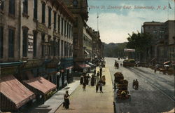 State St. Looking East Schenectady, NY Postcard Postcard Postcard