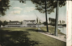 Paul Smith's Hotel on St. Regis Lake Postcard