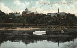 The Convent, Hudson River Postcard