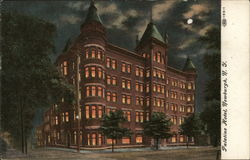 Palatine Hotel Newburgh, NY Postcard Postcard Postcard