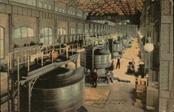 Interior of Power Plant No. 1 Niagara Falls, NY Postcard Postcard Postcard