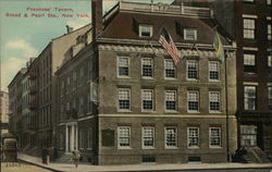 Fraunces' Tavern, Broad and Pearl Streets Postcard