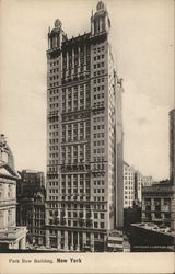 Park Row Building Postcard