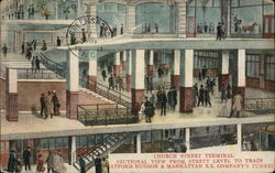 Church Street Terminal Postcard