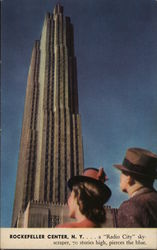 Rockefeller Center Postcard