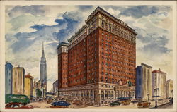 Hotel Statler New York, NY Postcard Postcard Postcard