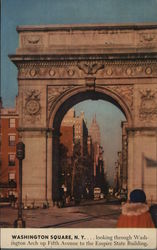 Washington Square New York, NY Postcard Postcard Postcard