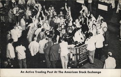 American Stock Exchange Postcard