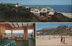 The Panoramic View, mc. ocean front resort Montauk, NY Postcard Postcard Postcard