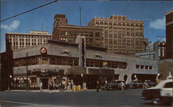 Greyhound Bus and Air Lines Terminal Postcard