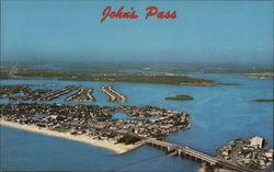 John's Pass Bridge Postcard