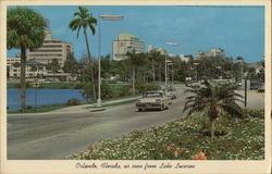 Orlando as Seen From Lake Lucerne Postcard