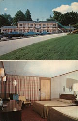 Bennington Motel Vermont Postcard Postcard Postcard