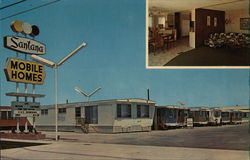 Santana Mobile Homes Postcard