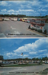 Sunny Acres Mobile Homes, Inc. Postcard