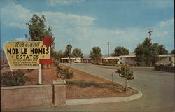 Roseland Mobile Homes Estates Postcard