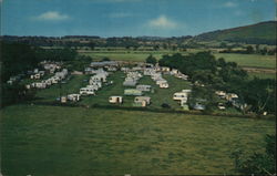 Sterrett's Caravan Site, R.A.C. Appointed Herefordshire, England Postcard Postcard Postcard