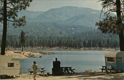 Scenic View, Lake Hemet Postcard