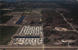 Alpine Mobile Home Park Postcard