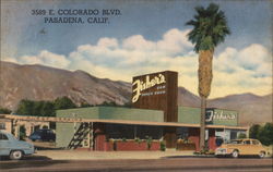 Fisher's Diner Pasadena, CA Postcard Postcard Postcard