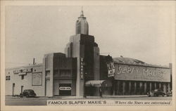 Famous Slapsy Maxie's Hollywood, CA Postcard Postcard Postcard