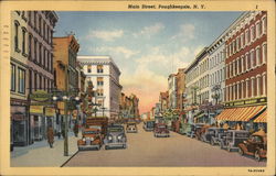 Main Street Postcard