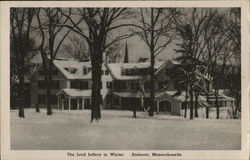 The Lord Jeffery in Winter Postcard